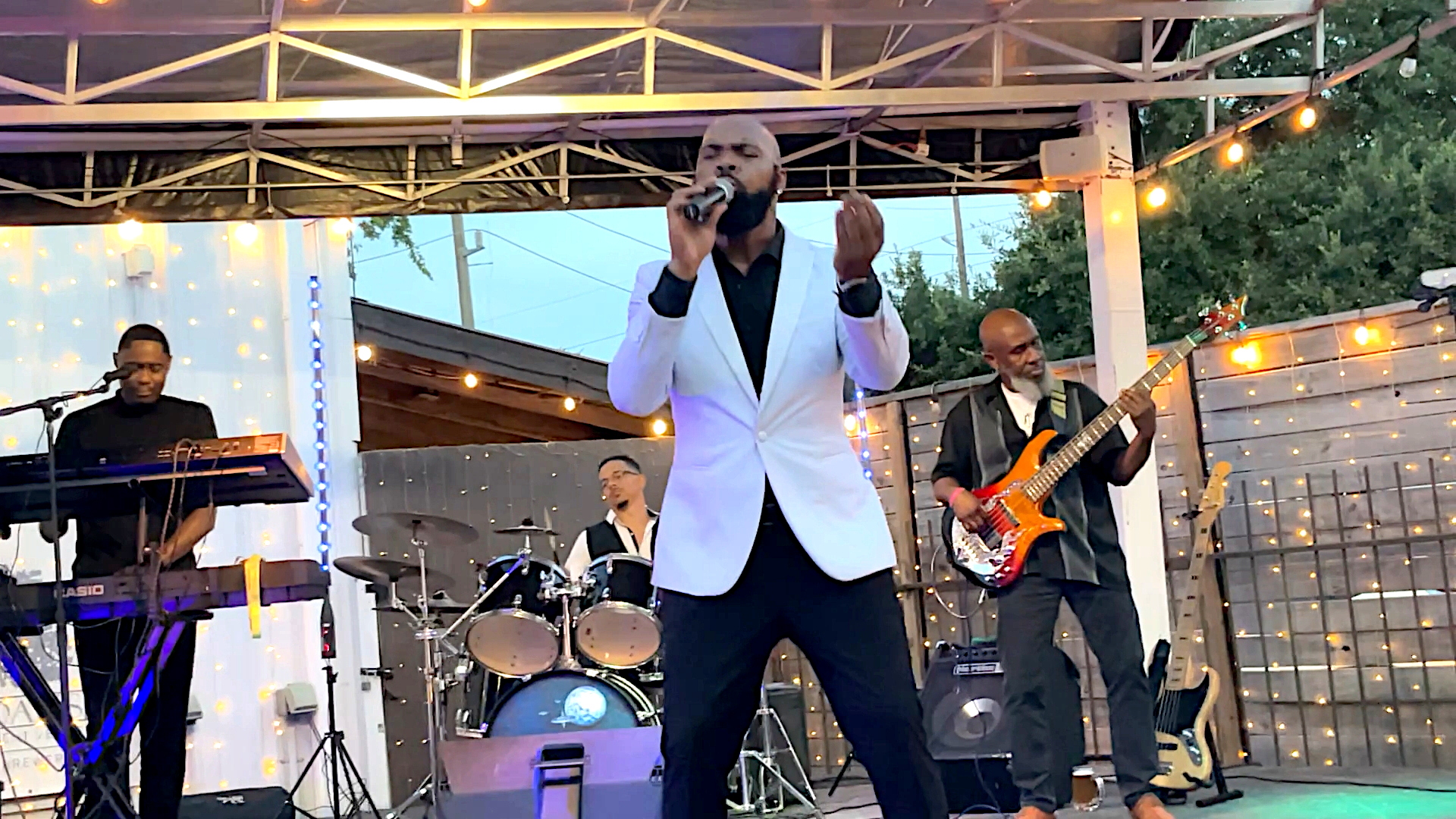 About Kameron Music live performance on stage