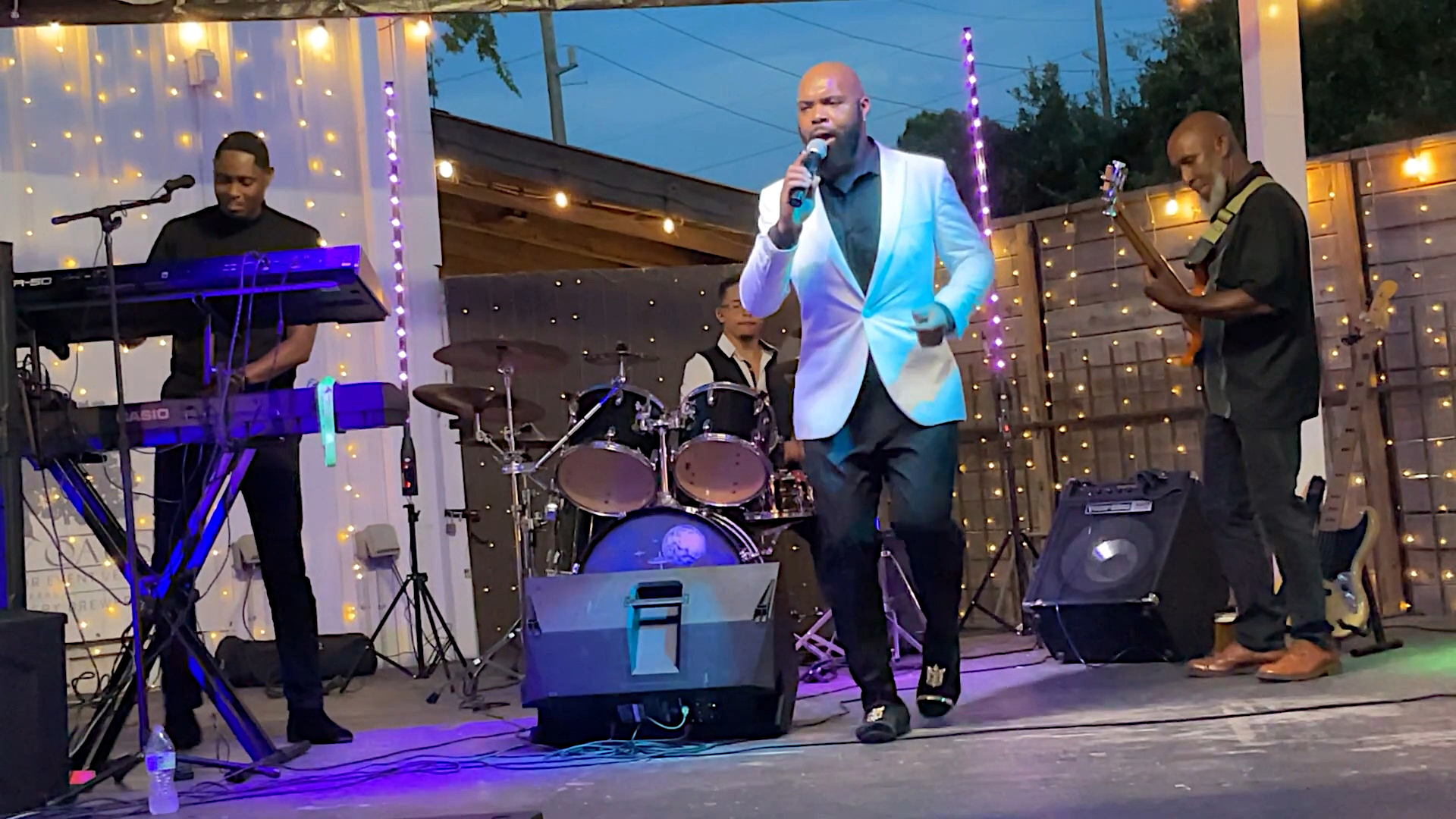 Houston event planning checklist live band stage